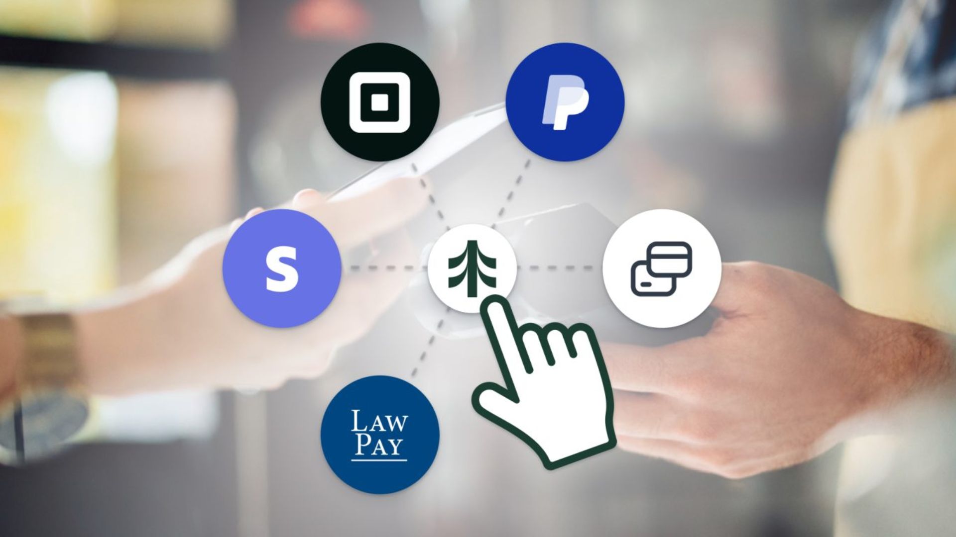 showing all payment providers with Setmore's logos