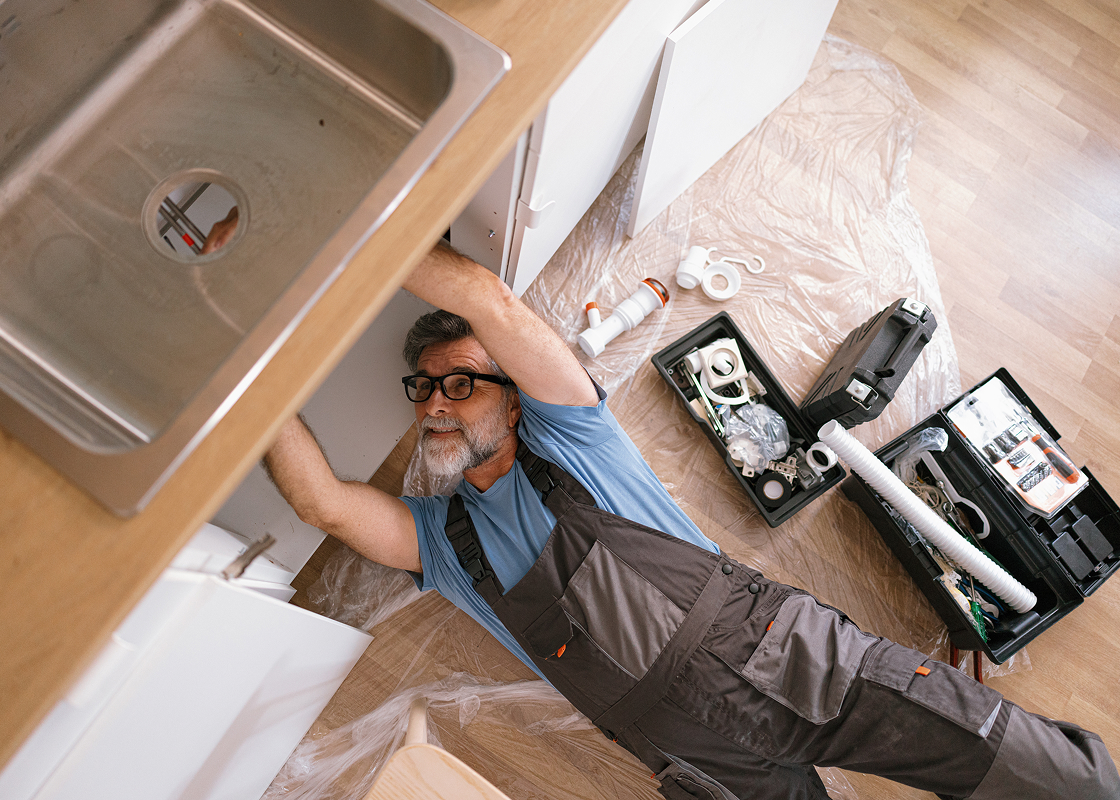 home services specialist at work